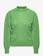 KAlira Knit Pullover - ARTICHOKE GREEN