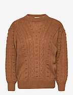 KAlira Knit Pullover - TOFFEE