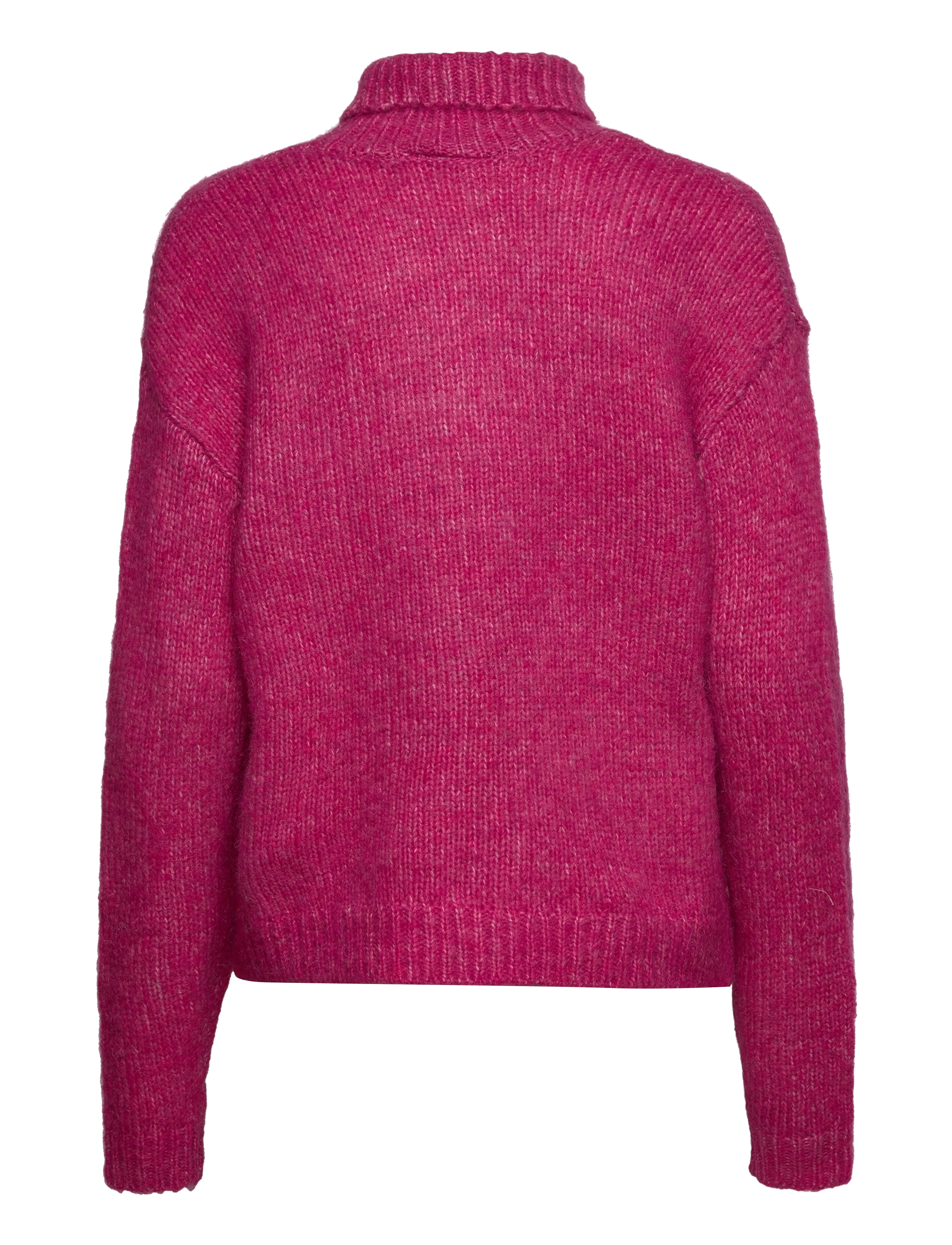 Kaffe - KAsarla Roll neck Pullover - raspberry rose melange - 2