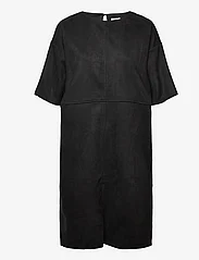 Kaffe - KAdoria Dress - t-shirtklänningar - black deep - 0