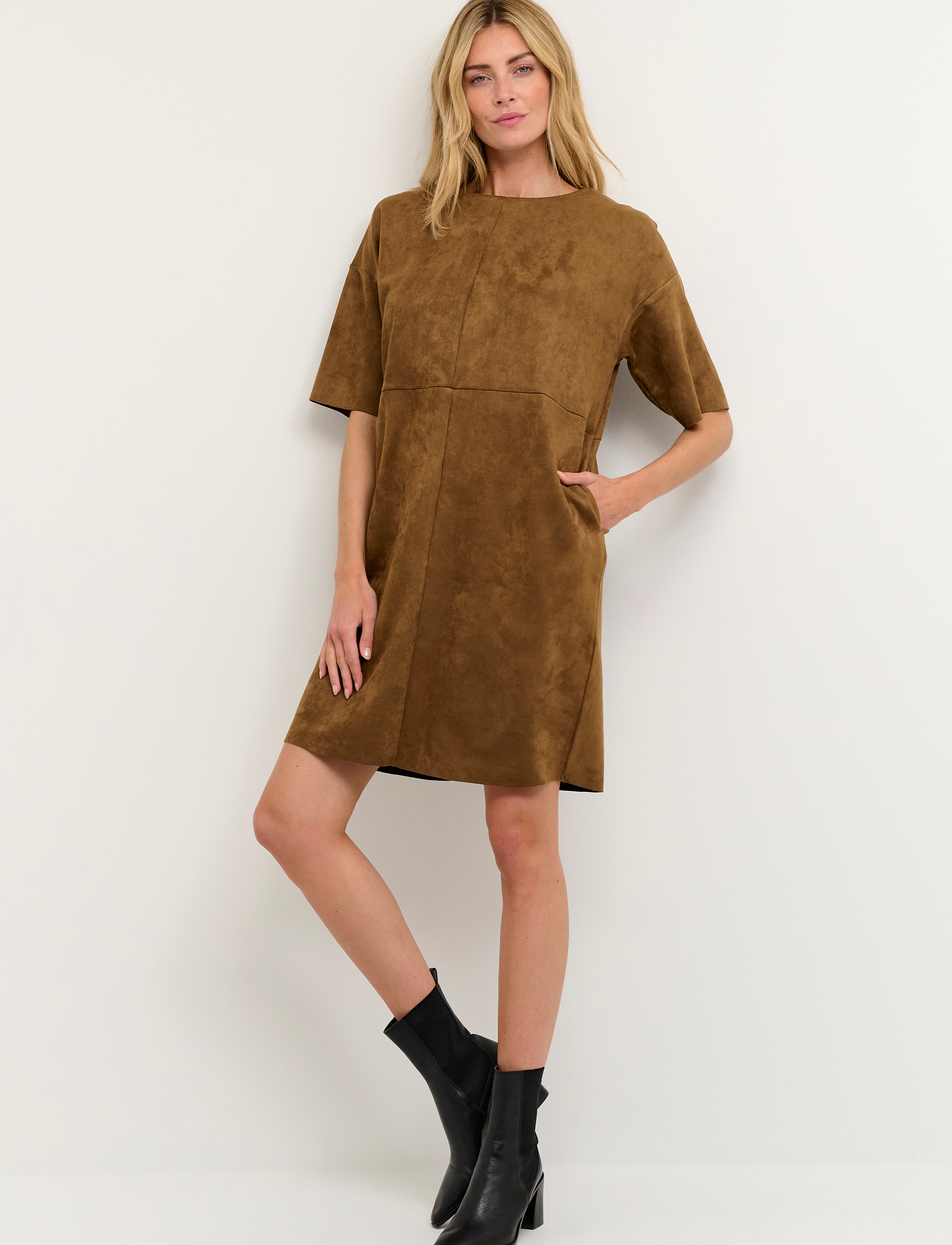 Kaffe - KAdoria Dress - toffee - 3