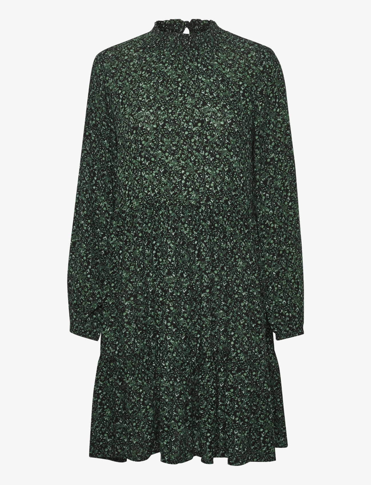 BLACK/GREEN - PETIT LEAF PRINT