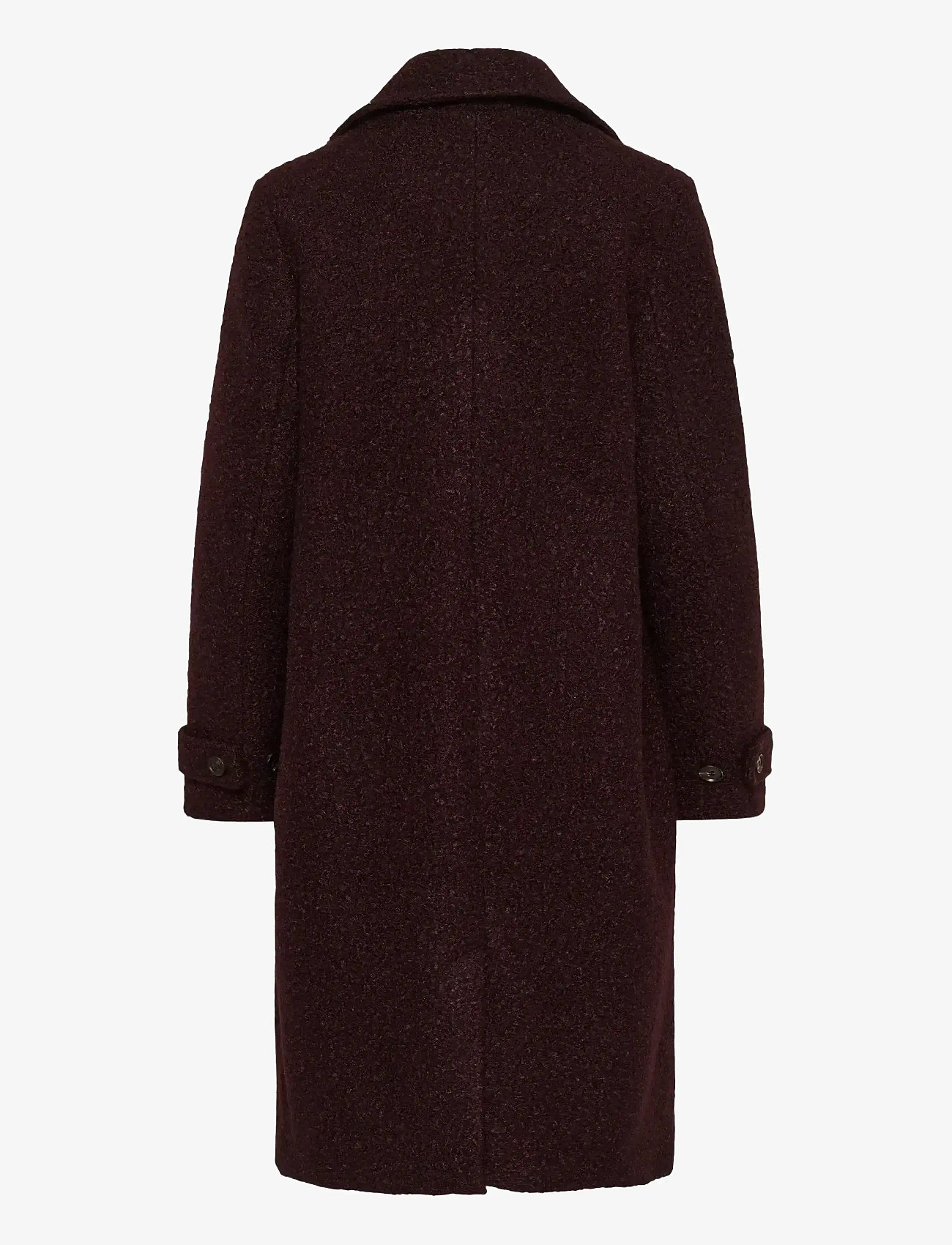 Kaffe - KAanne Coat - outerwear - fudge - 1