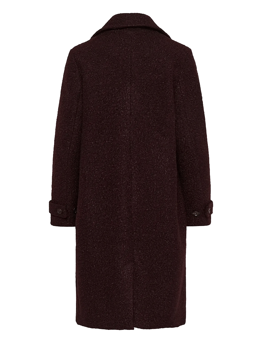 Kaffe - KAanne Coat - mäntel - fudge - 2