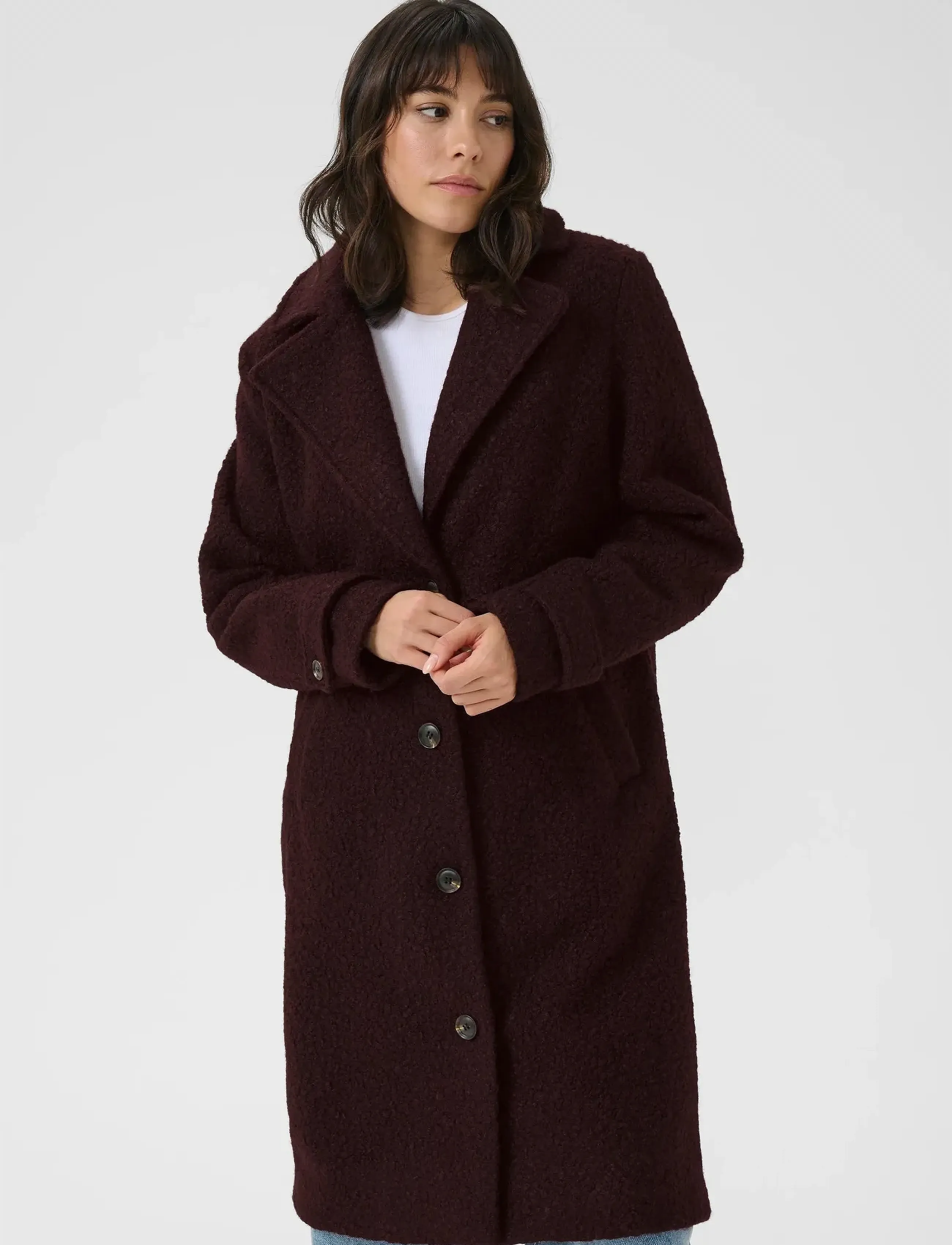 Kaffe Kaanne Coat, 36, Coats, Braun - Winter Frauen