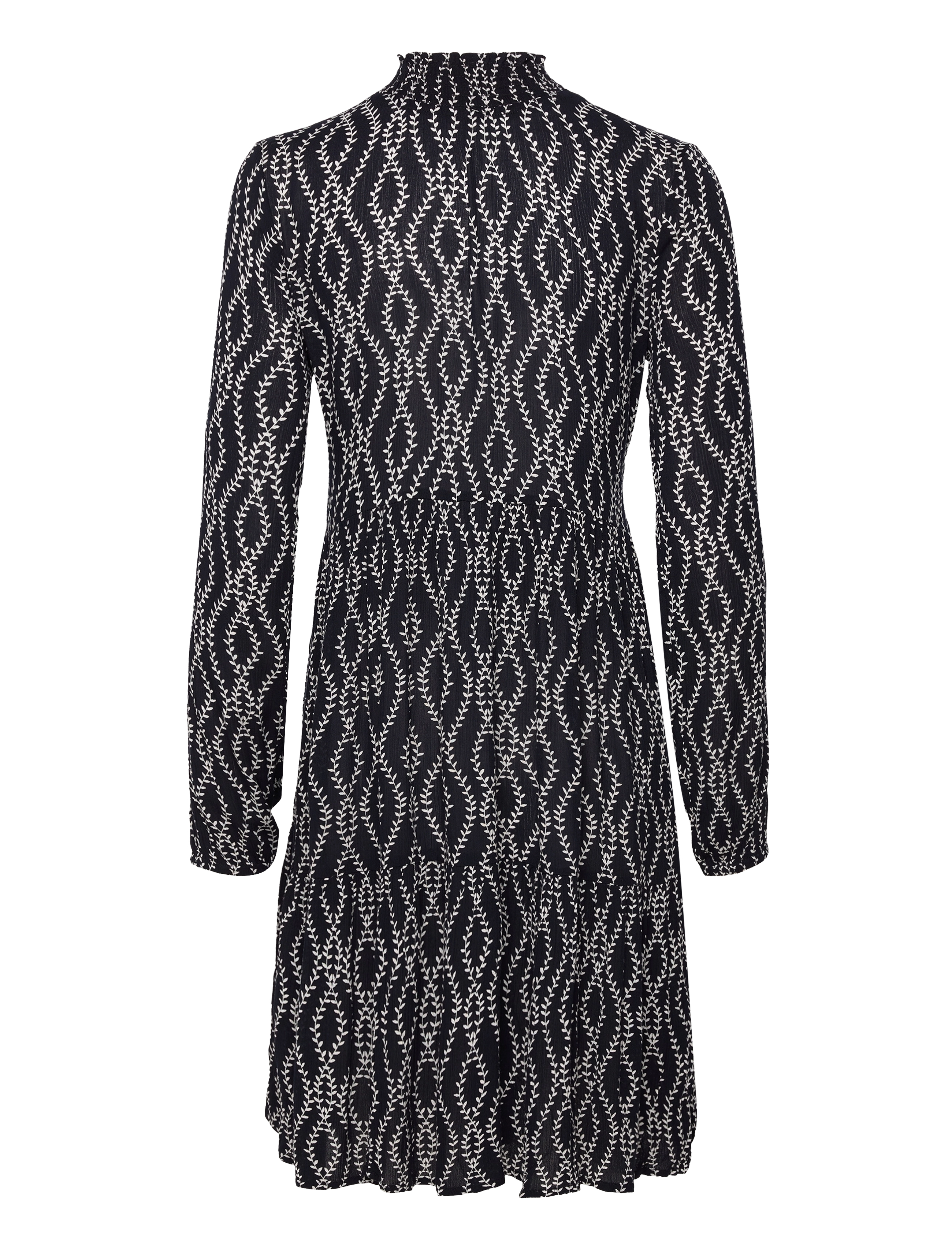 Kaffe - KArikka Amber Dress - korte kjoler - black/chalk print - 2