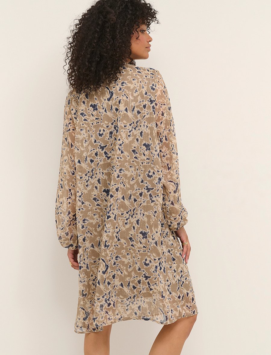 Kaffe - KAsunda Dress - kurze kleider - fallen rock/blue print - 4