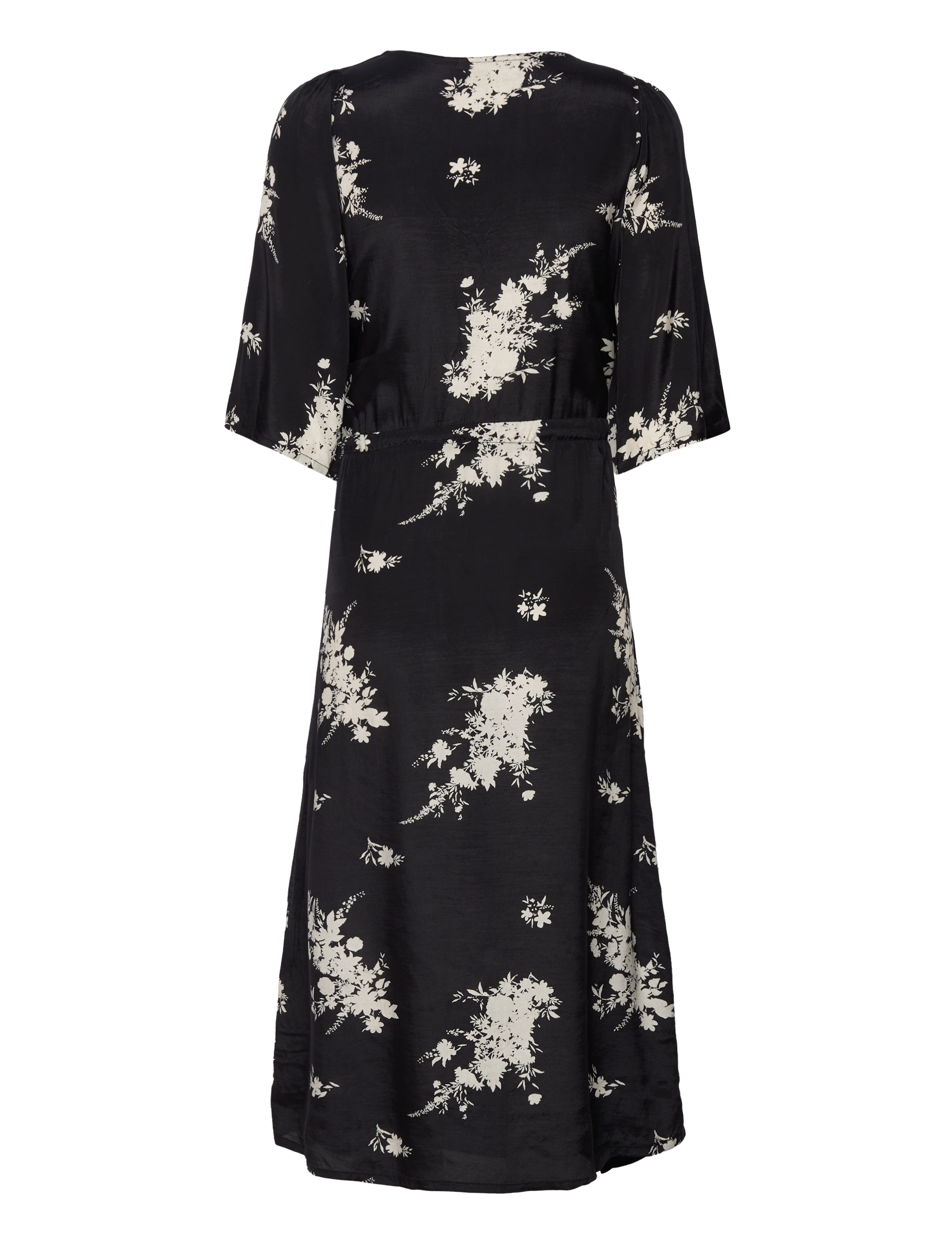 Kaffe - KAgilla Dress - midi dresses - black/antique flower print - 1