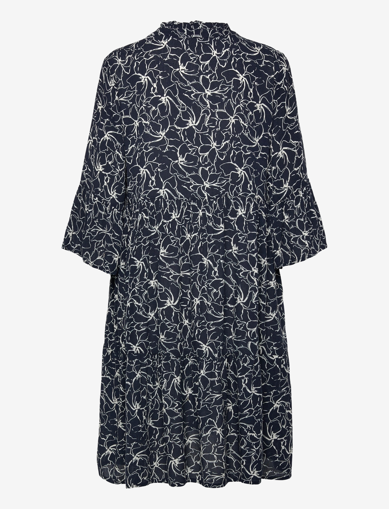 Kaffe - KAellen Amber Dress - zomerjurken - midnight marine chalk flower - 1