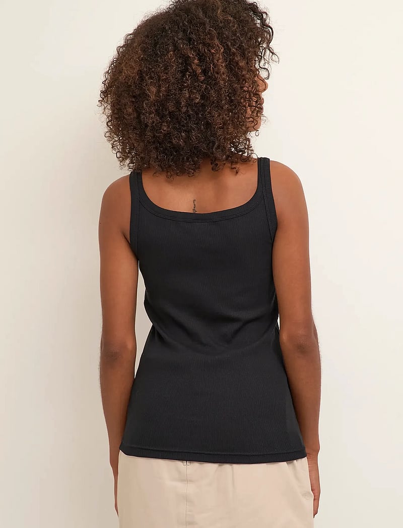 Kaffe - KAcarna Tank Top - tanktops - black deep - 4