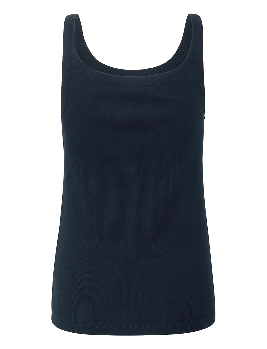 Kaffe - KACARNA TANK TOP - Ärmellose tops - midnight marine - 2