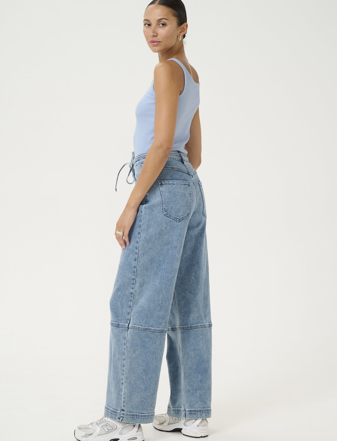 Kaffe - KAcarna Tank Top - tanktops - soft chambray - 4