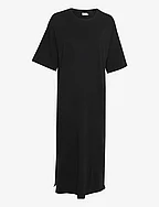 KAedna 1/2 Sleeve Dress - BLACK DEEP