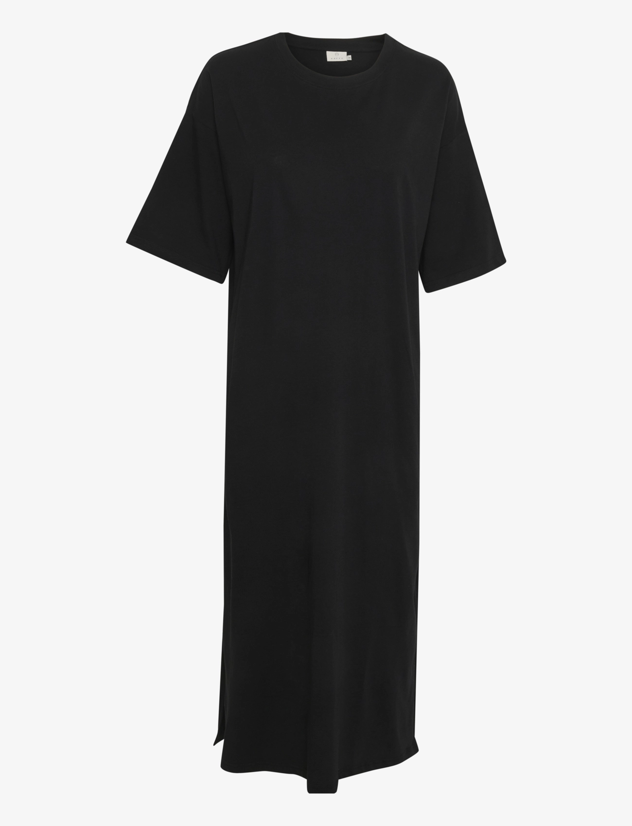 Kaffe - KAedna 1/2 Sleeve Dress - t-shirt-kleider - black deep - 1