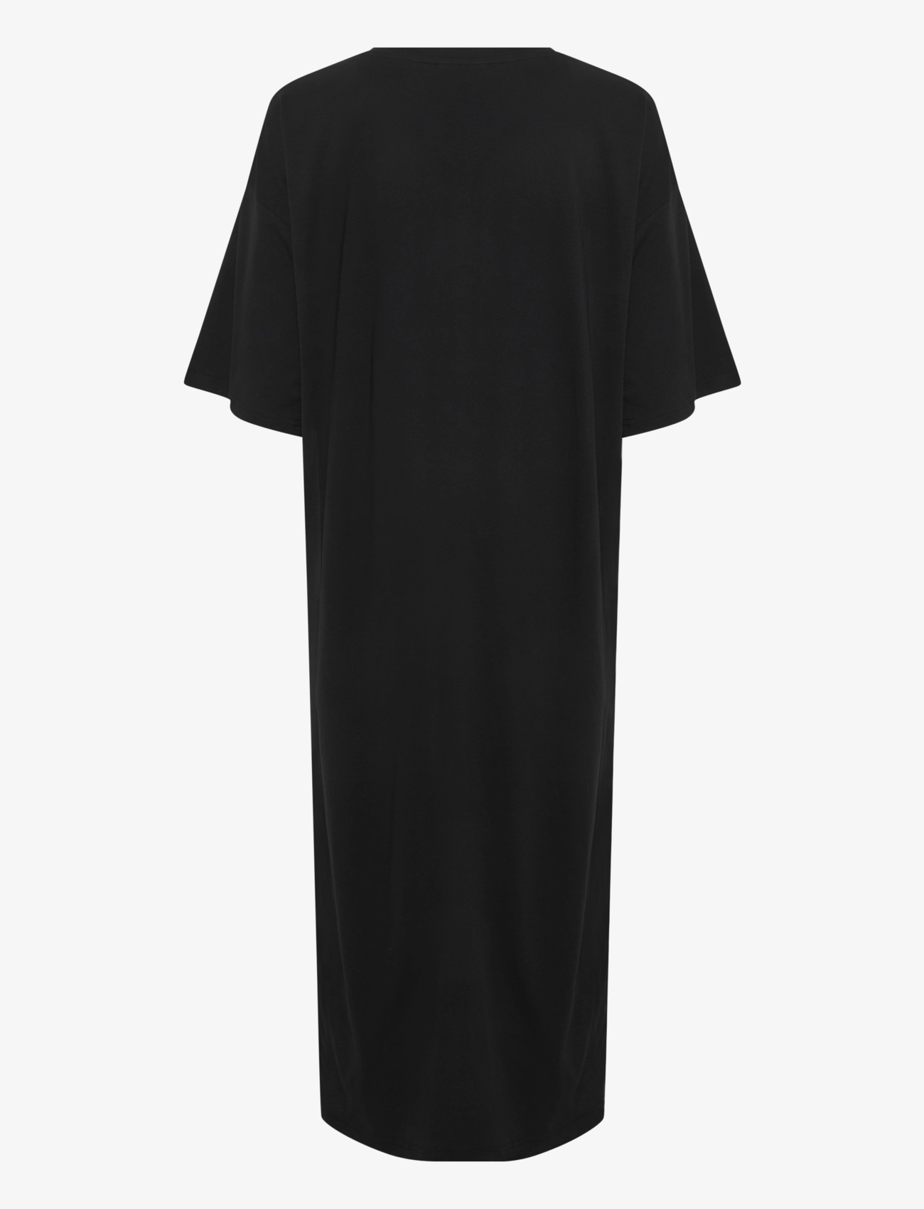 Kaffe - KAedna 1/2 Sleeve Dress - t-shirt-kleider - black deep - 2