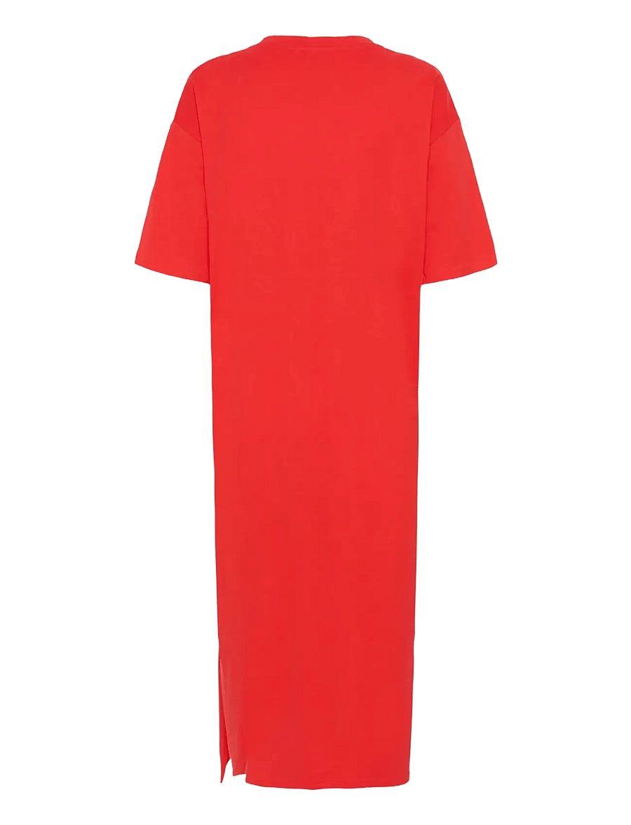 Kaffe - KAedna 1/2 Sleeve Dress - t-shirt-kleider - poppy red - 2