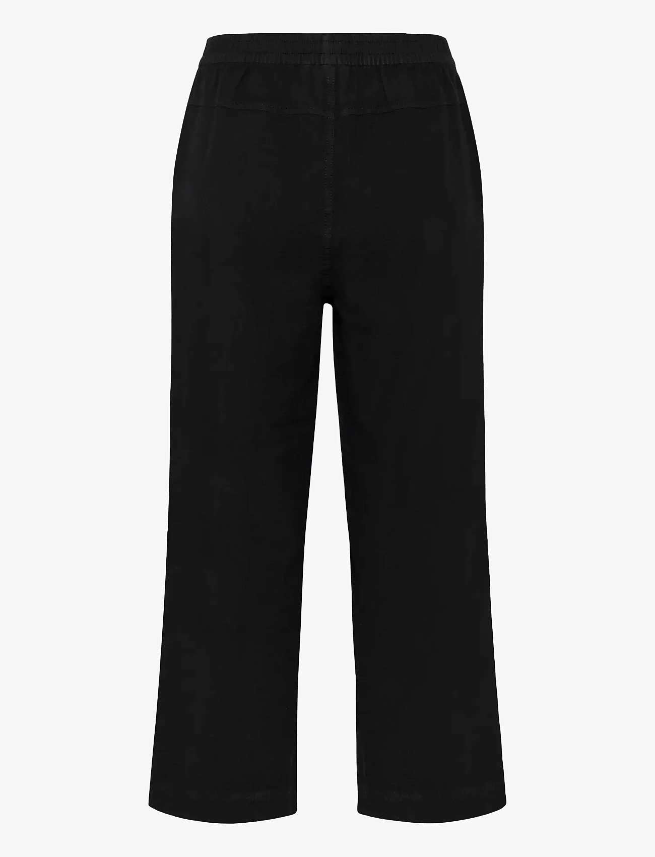 Kaffe - KAnaya Culotte Pants - laveste priser - black deep - 2