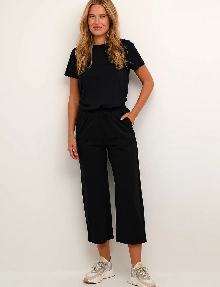 Kaffe - KAnaya Culotte Pants - culottes - black deep - 3