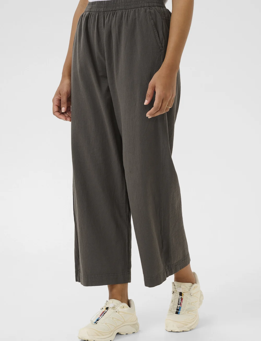 Kaffe - KAnaya Culotte Pants - culottes - black oyster - 0