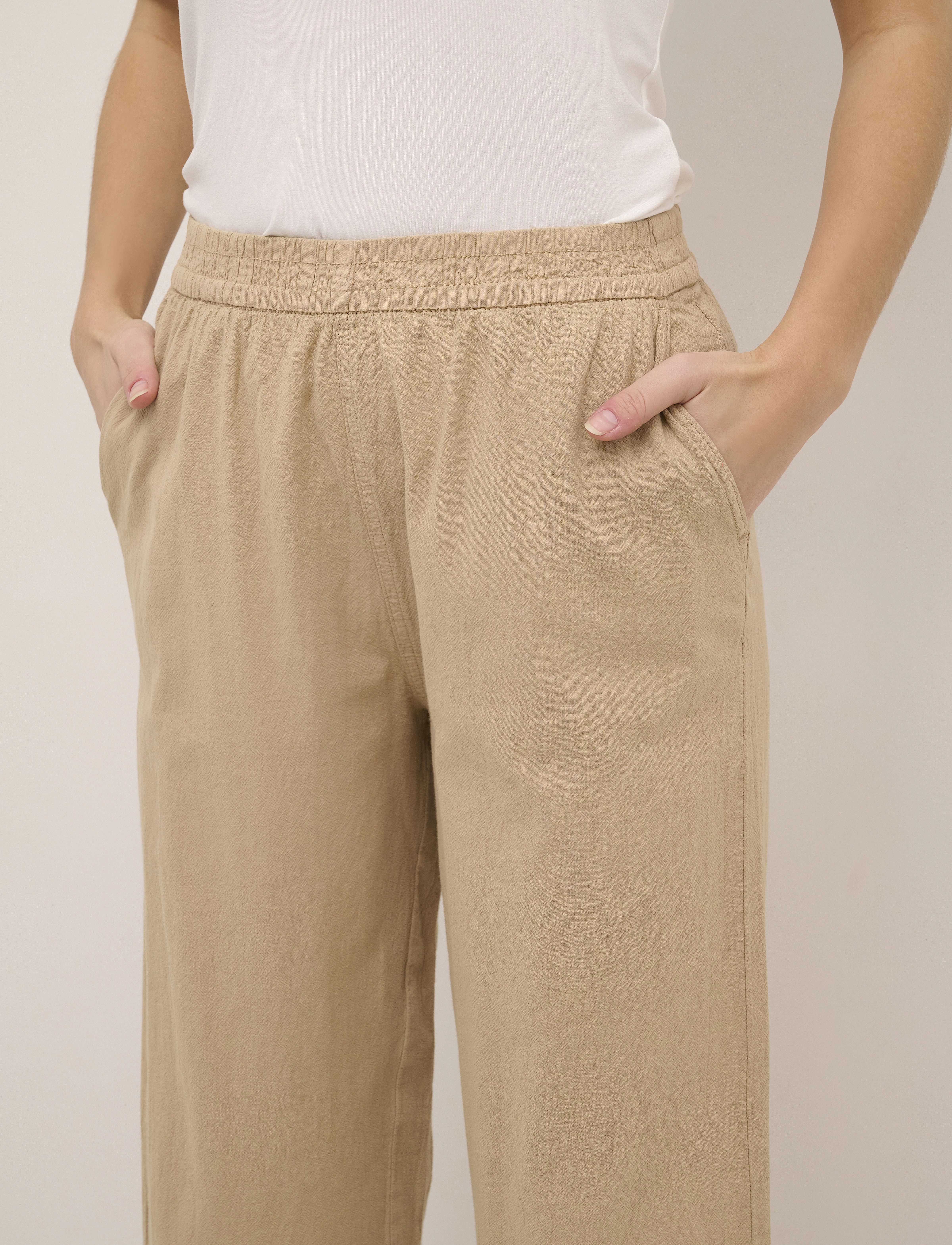 Kaffe - KAnaya Culotte Pants - culotte bikses - classic sand - 5