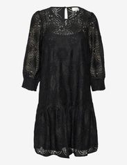 Kaffe - KAraula Lace Dress - odzież imprezowa w cenach outletowych - black deep - 0