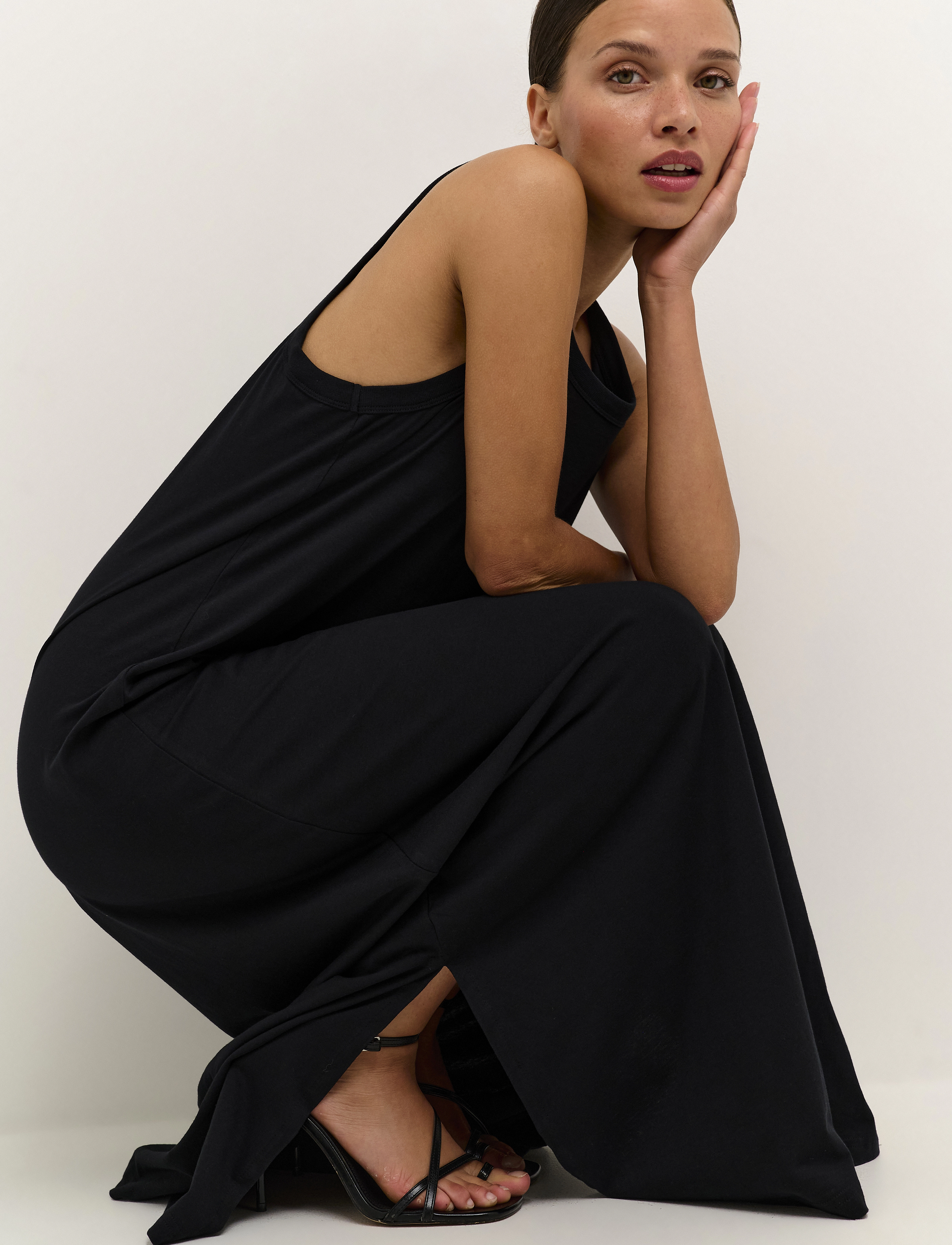 Kaffe - KAditte Jersey Dress - black deep - 4