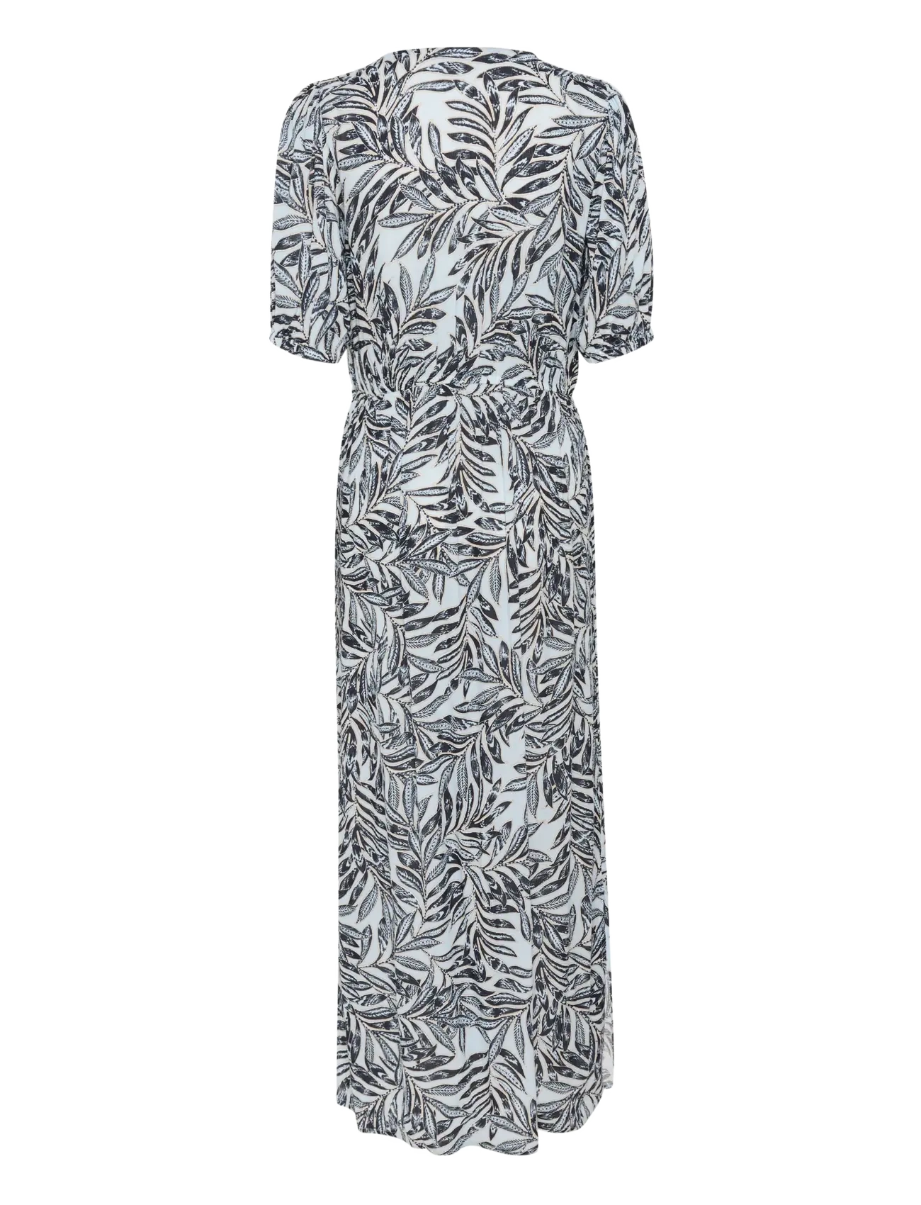 Kaffe - KAisolde Amber Maxi Dress - midikleidid - blue leaf print - 2