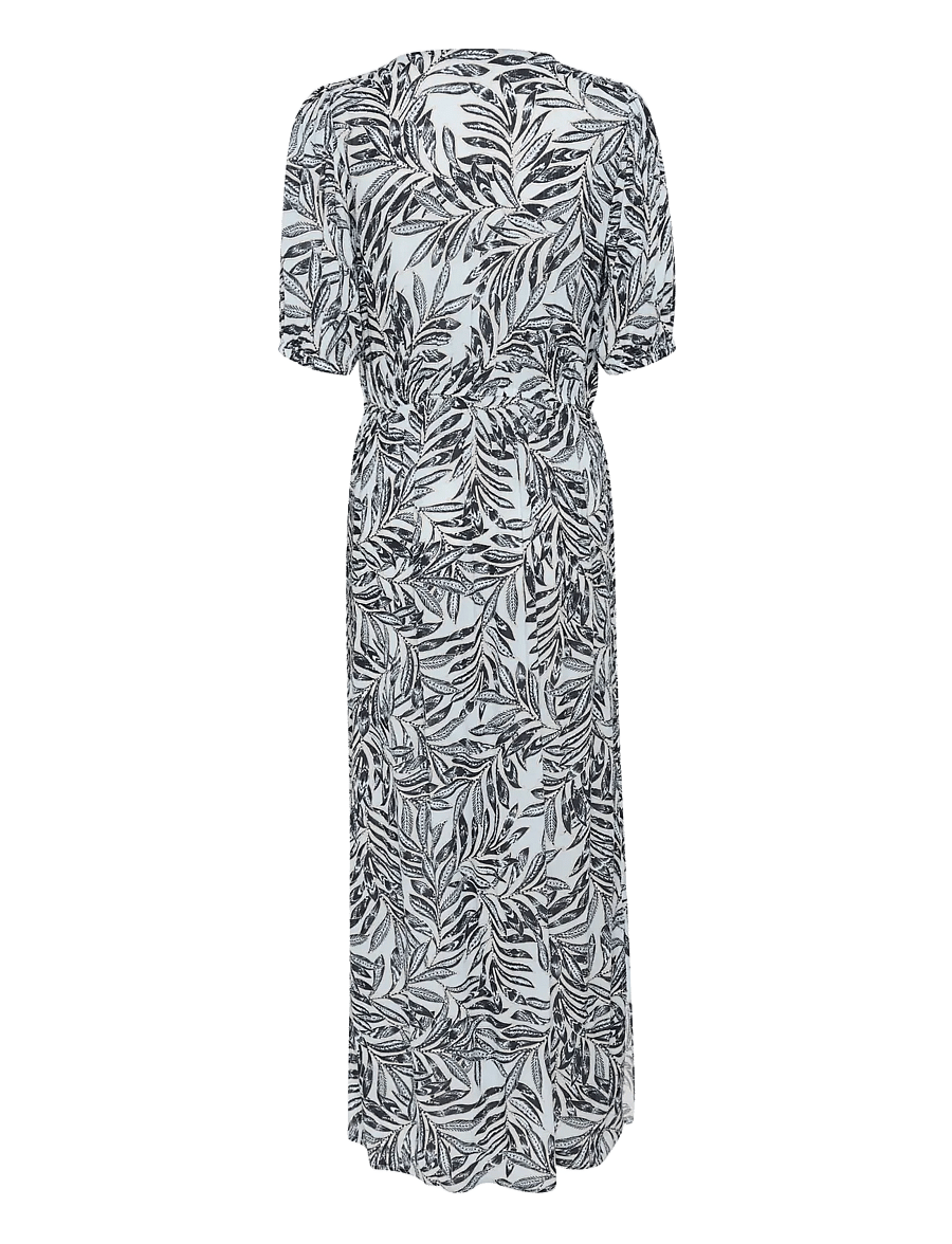 Kaffe - KAisolde Amber Maxi Dress - vasaras kleitas - blue leaf print - 2