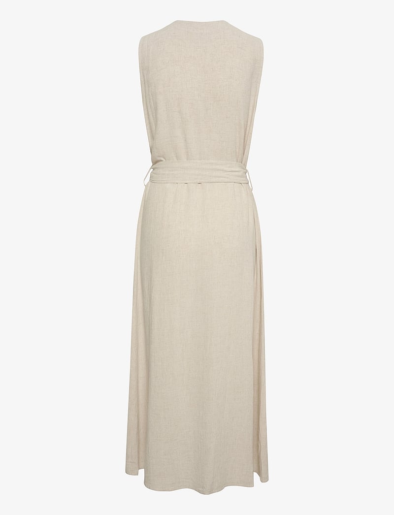 Kaffe - KAliny Sleeveless Dress - sommerkleider - light sand linen - 2