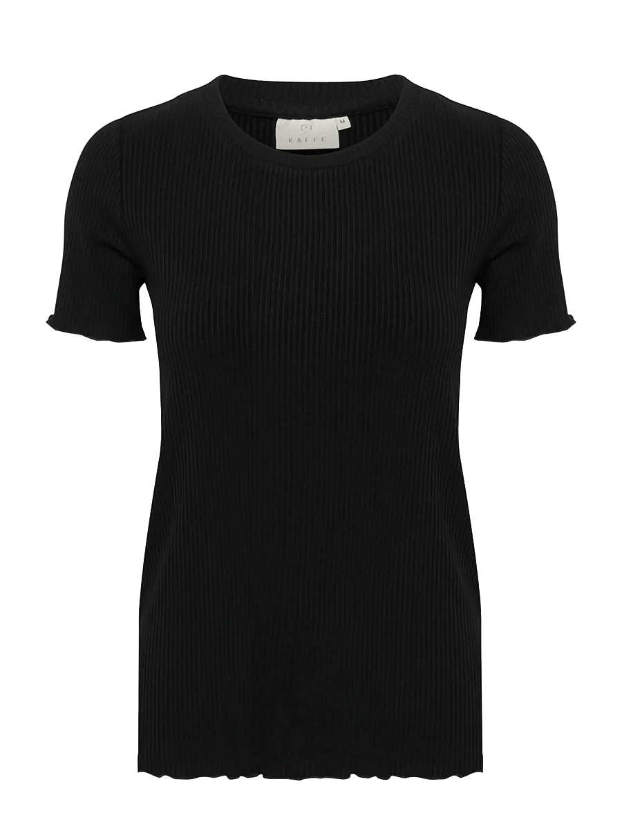 Kaffe - KAdrew T-Shirt - t-shirts - black deep - 1