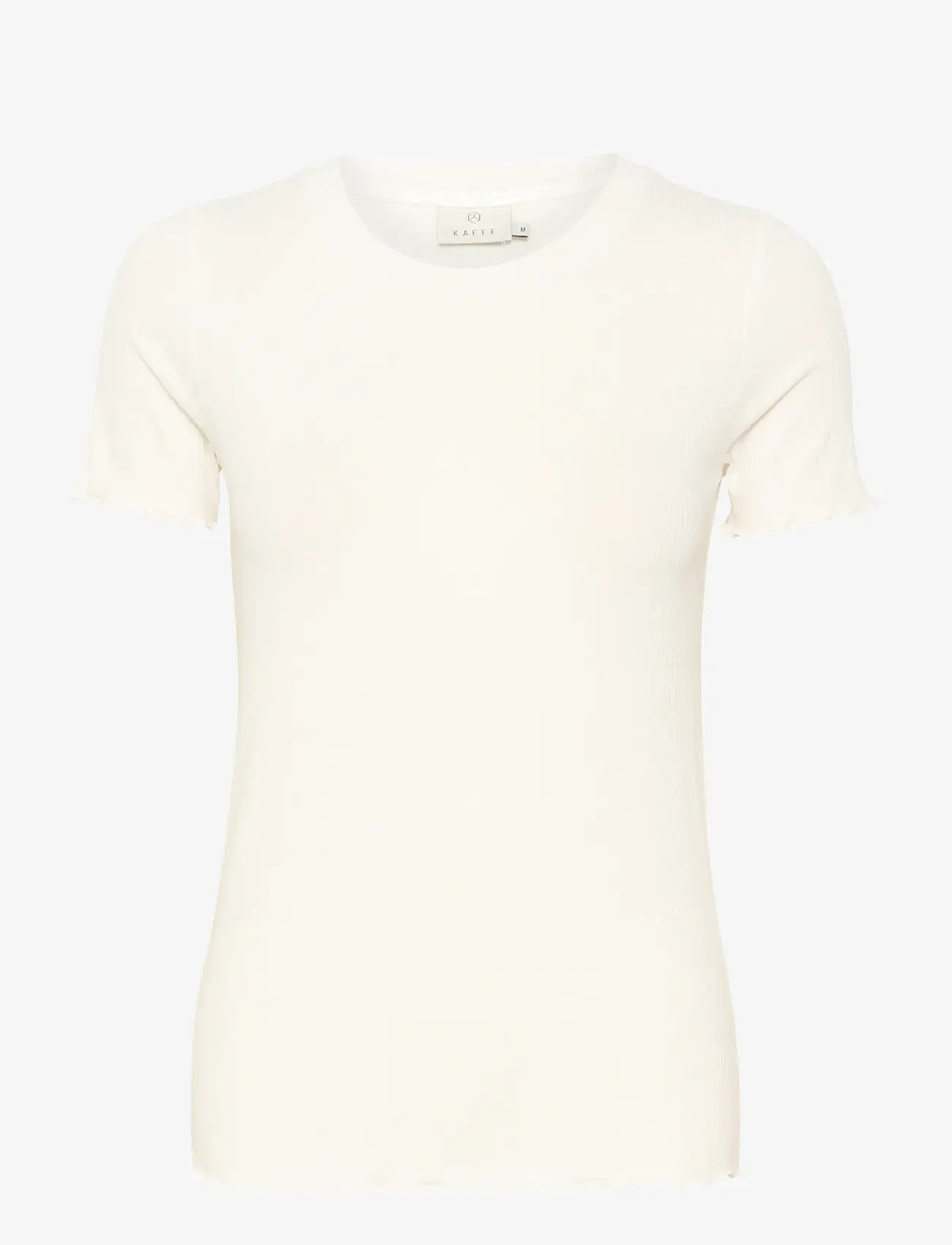 Kaffe - KAdrew T-Shirt - t-shirts - chalk - 1