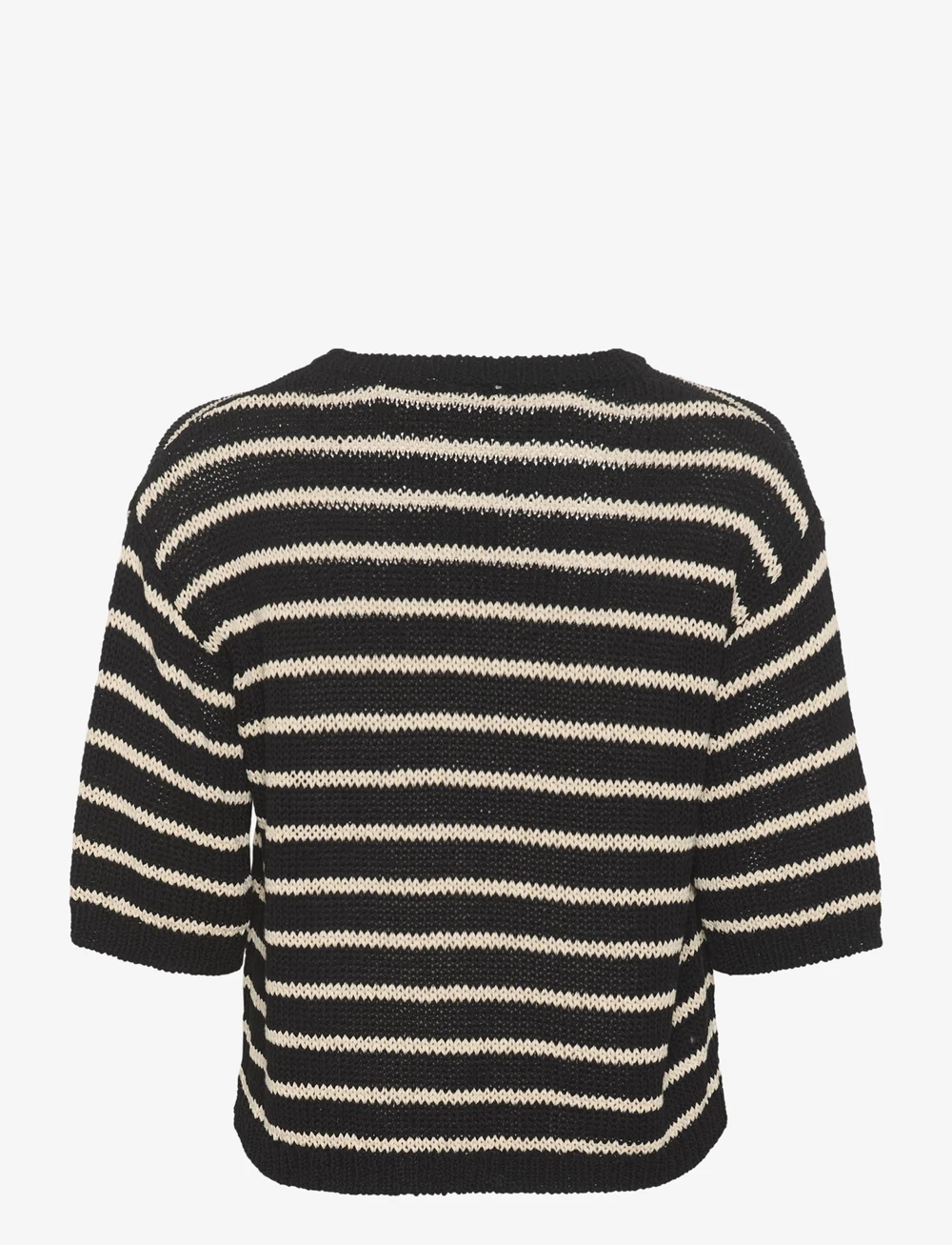 Kaffe - KAysabel Knit Pullover - pullover - black/antique white stripe - 2