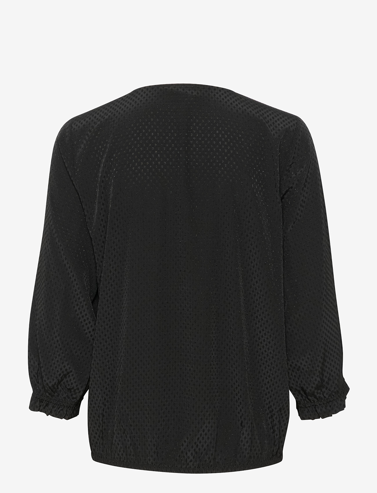 Kaffe - KAtia Blouse - long-sleeved blouses - black deep - 1