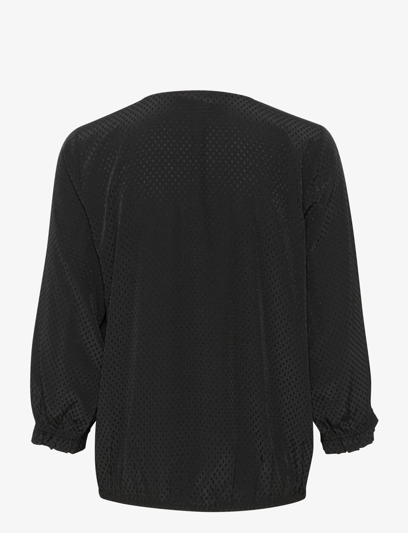Kaffe - KAtia Blouse - palaidinės ilgomis rankovėmis - black deep - 1