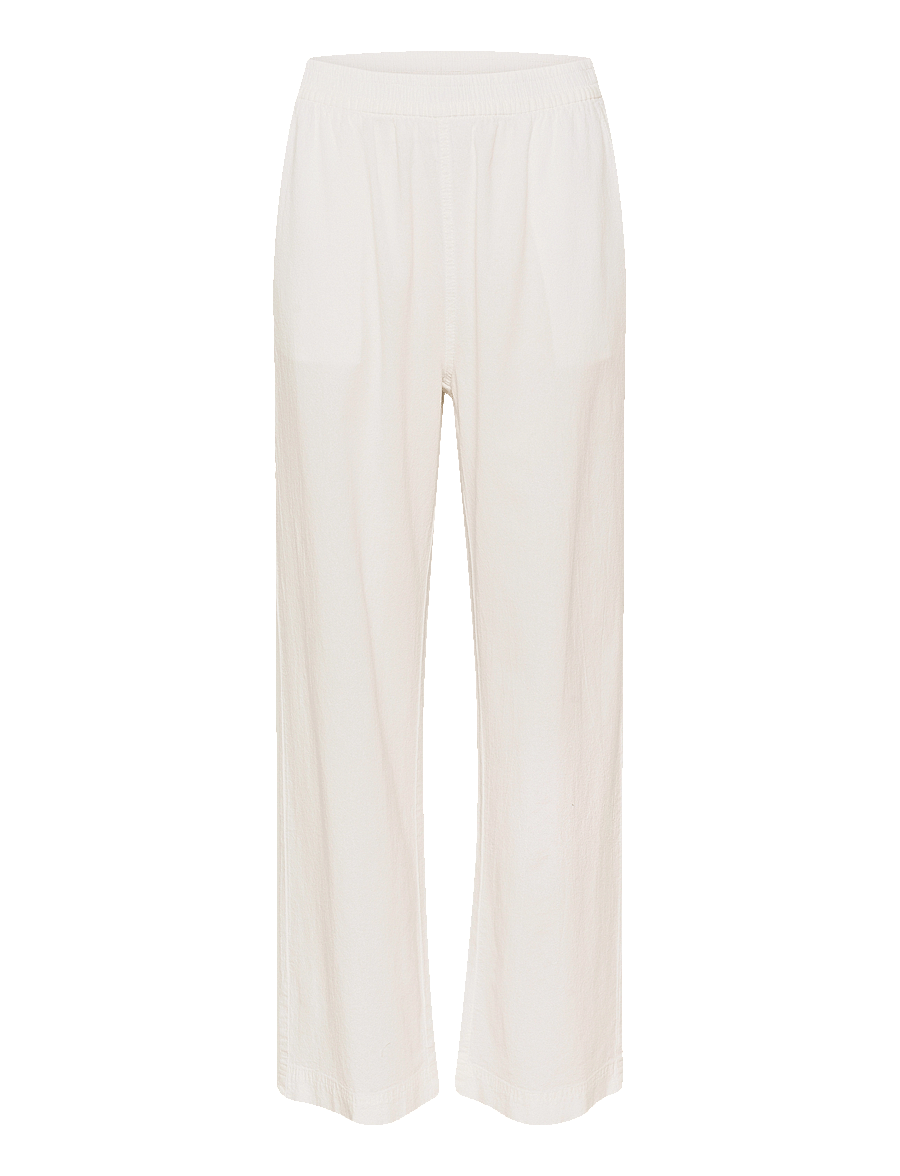 Kaffe - KAnaya Wide Pants - laia säärega püksid - chalk - 1