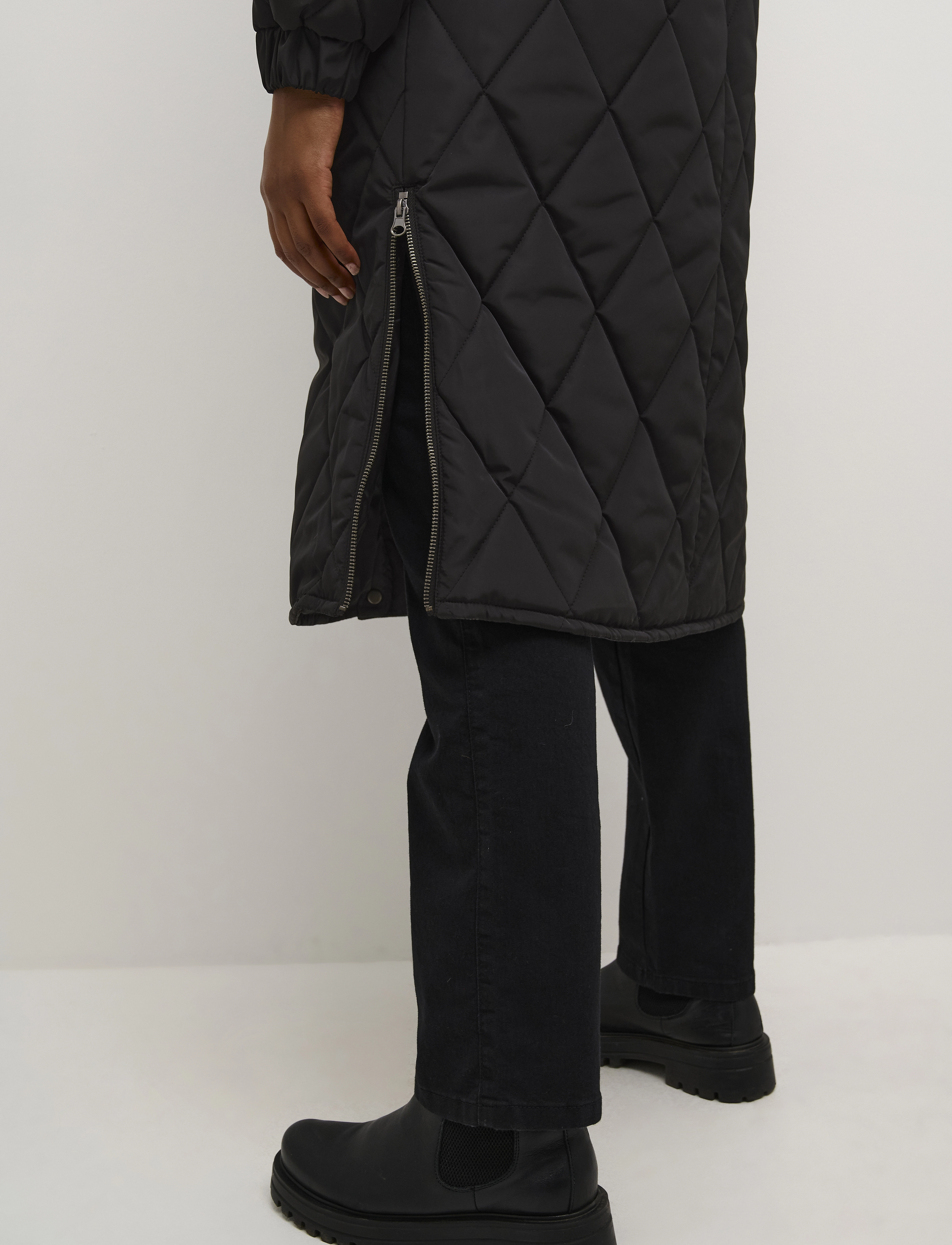 Kaffe - KAlindsay Quilt Jacket - donsjassen - black deep - 5