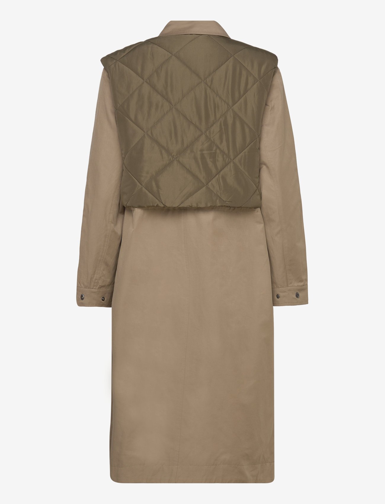 Kaffe - KAdania Coat - frühlingsjacken - coriander - 1