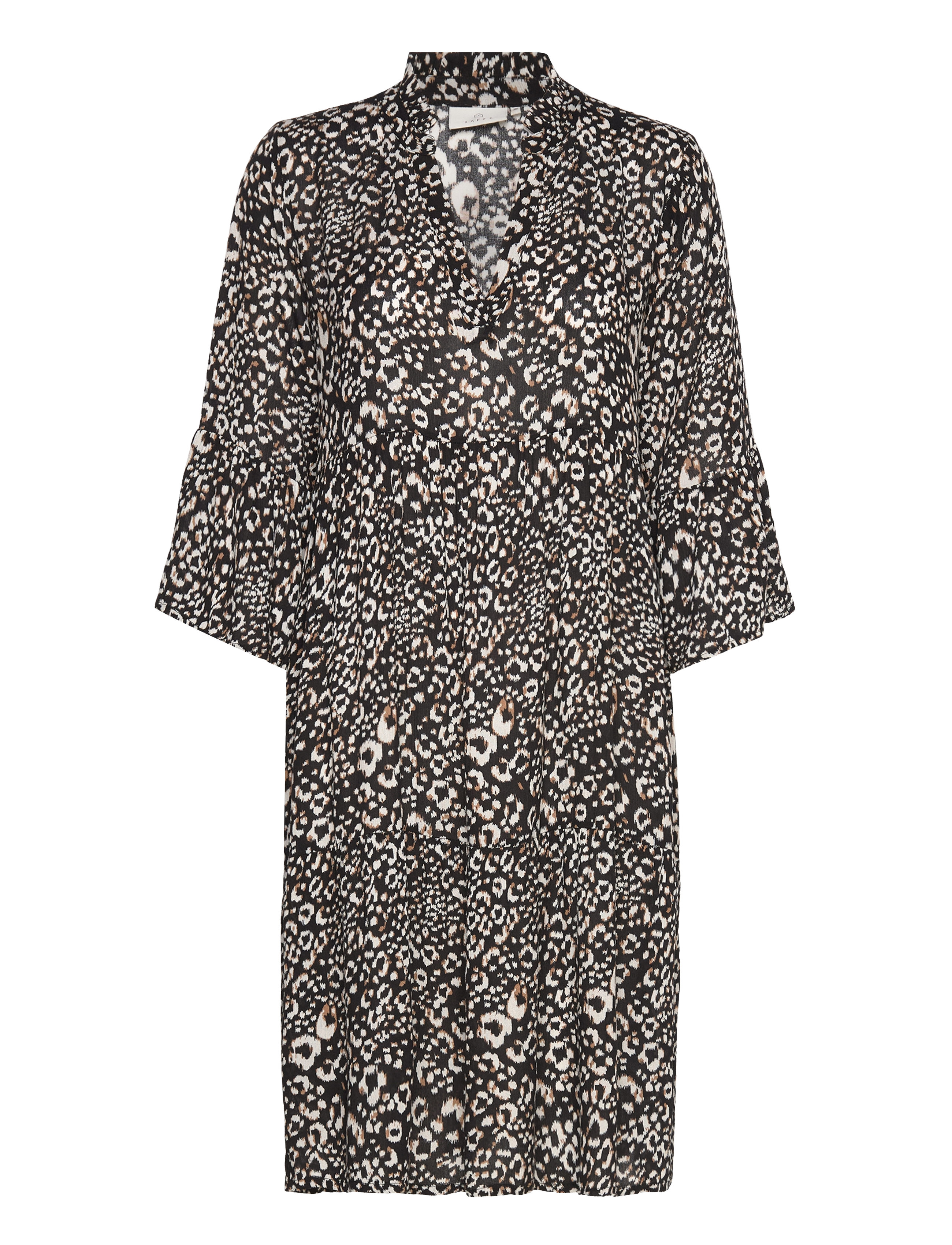 BLACK/CHALK LEO PRINT