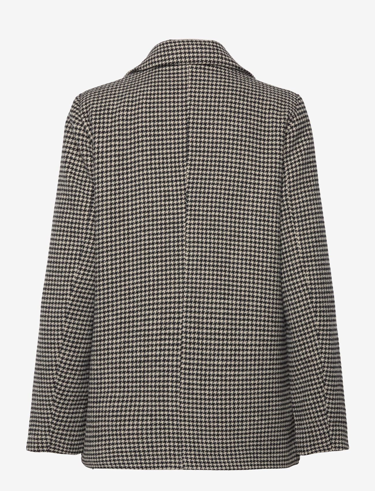 Kaffe - KAgerly Blazer Coat - black/ beige mini check - 1