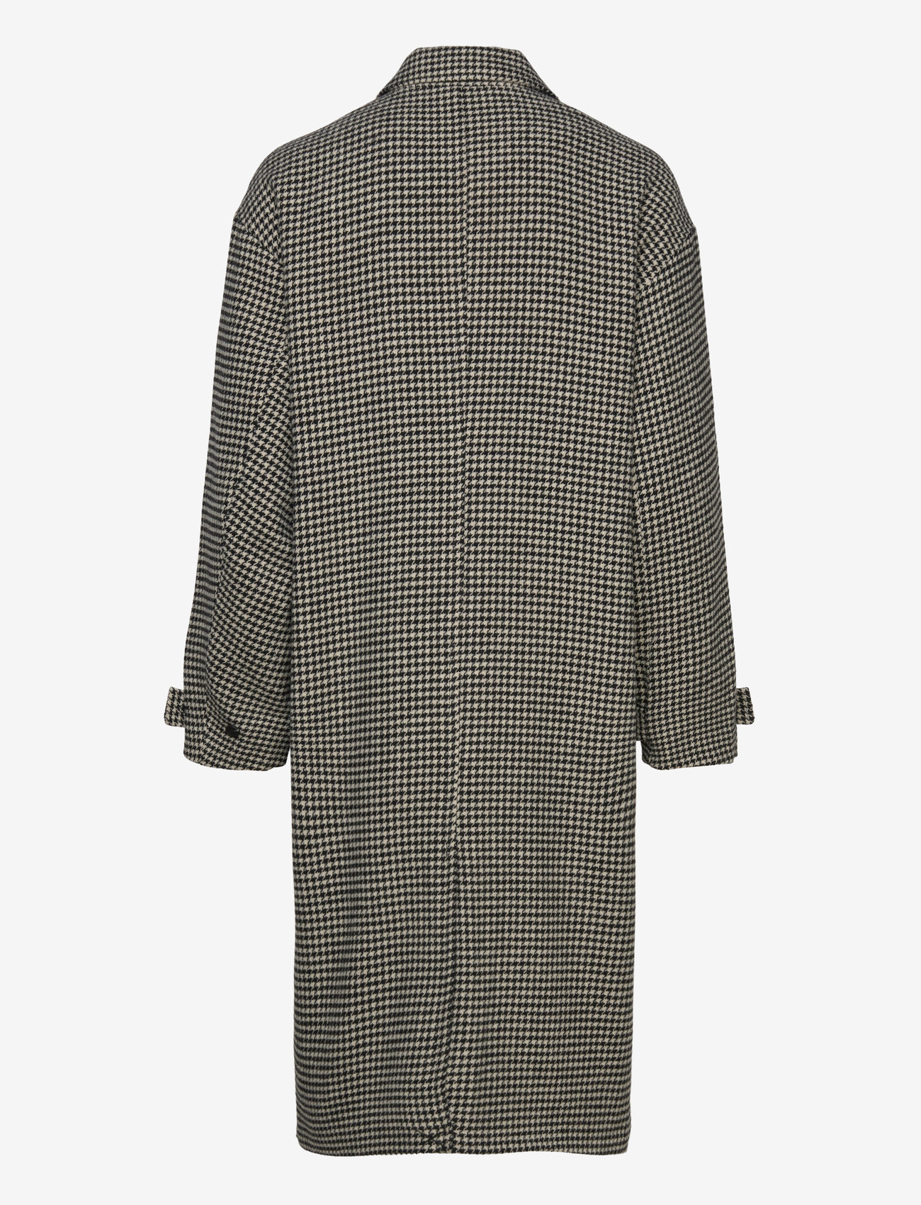 Kaffe - KAgerly Coat - wintermäntel - black/ beige mini check - 1