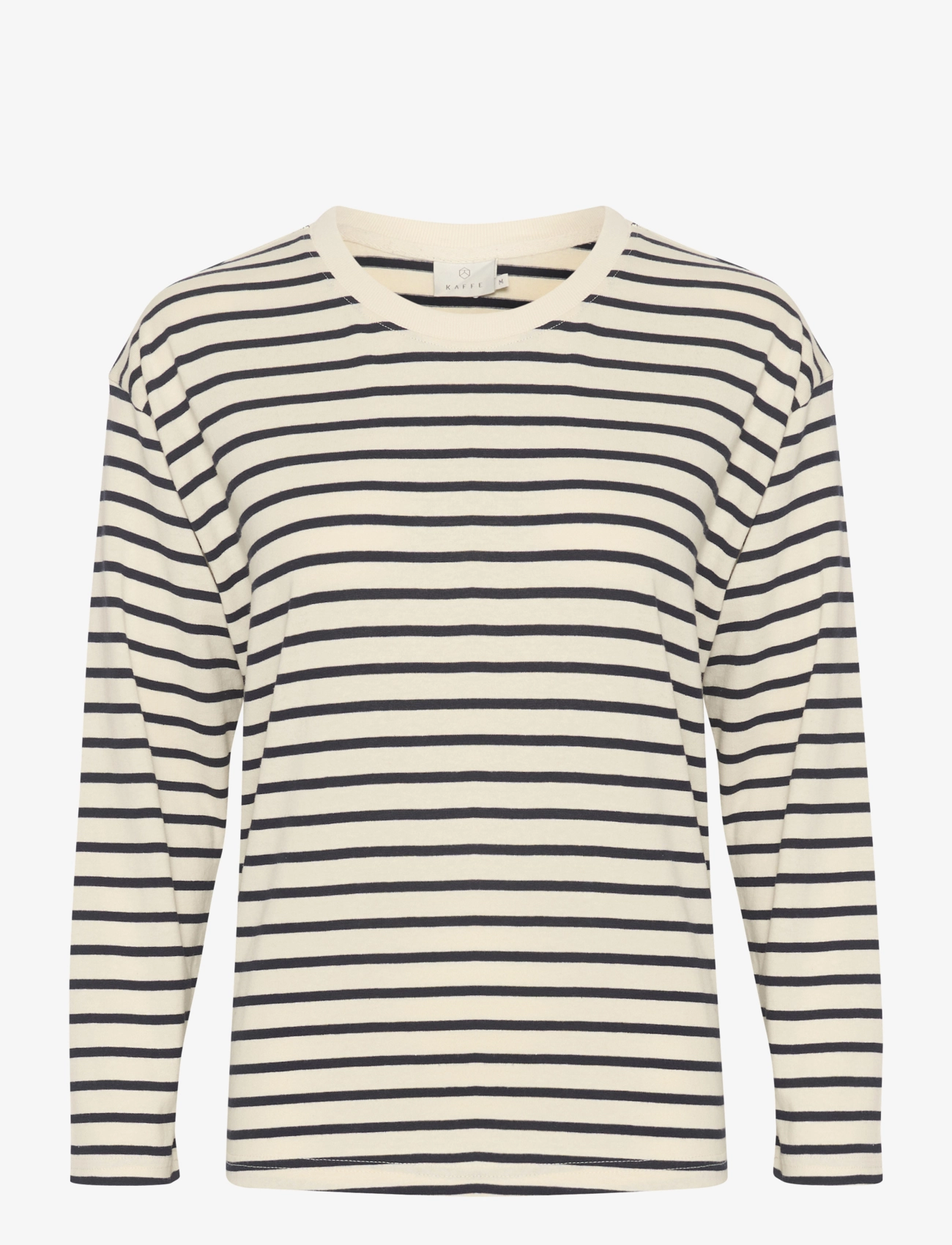Kaffe - KAwinny LS T-Shirt - antique white/midnight stripe - 1