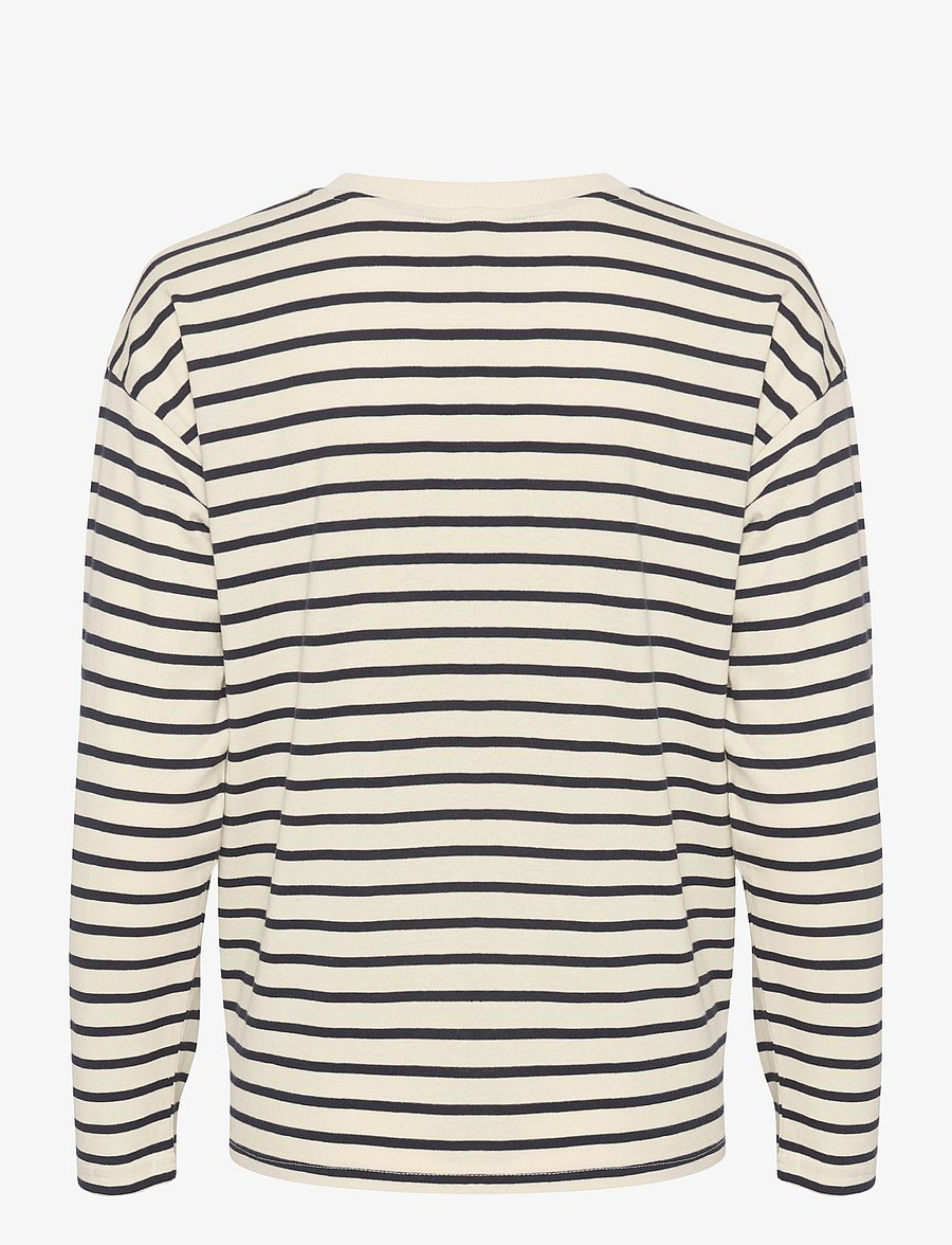 Kaffe - KAwinny LS T-Shirt - antique white/midnight stripe - 2
