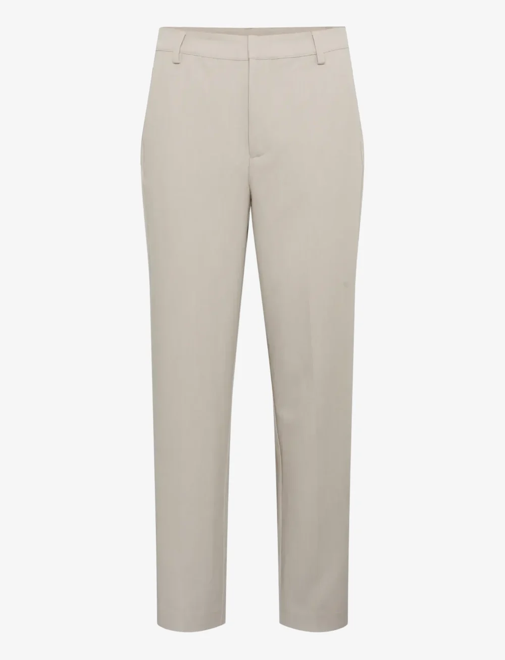 Kaffe - KAsakura HW Zipper Pants - formell - feather gray melange - 1