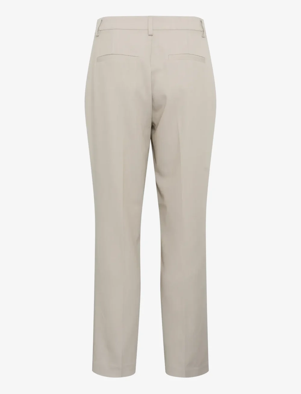 Kaffe - KAsakura HW Zipper Pants - formell - feather gray melange - 2