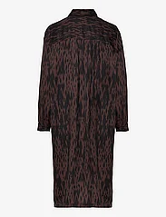 Kaffe - KAravia Shirt Dress - hemdkleider - brown / black graphic - 1