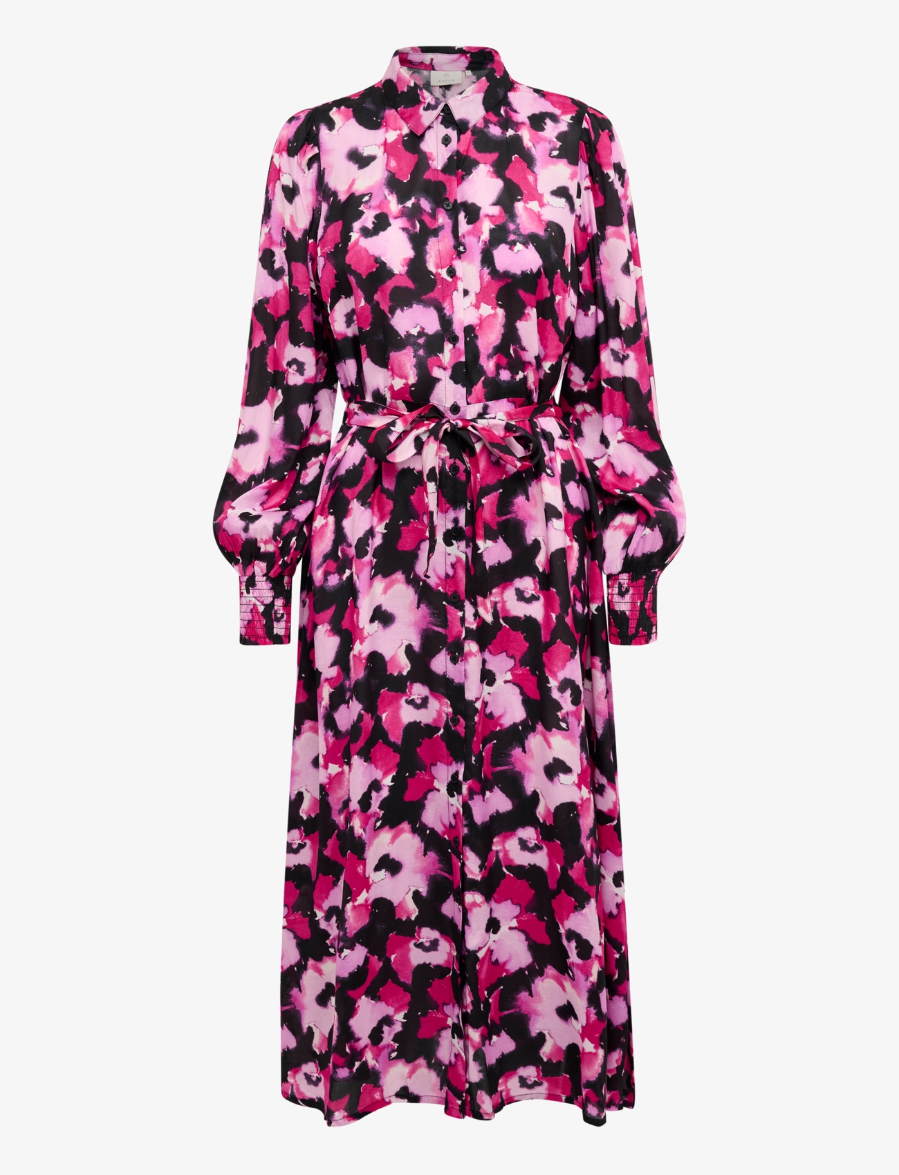 Kaffe - KApollie Oline Dress - pink faded flower - 1