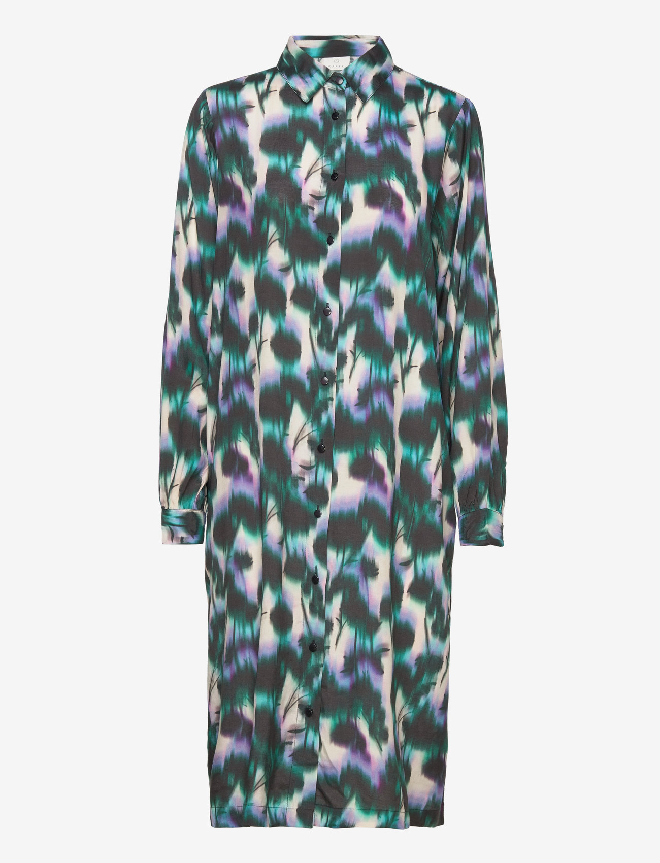 Kaffe - KAamilia Shirt Dress - skjortekjoler - digital flower print - 1