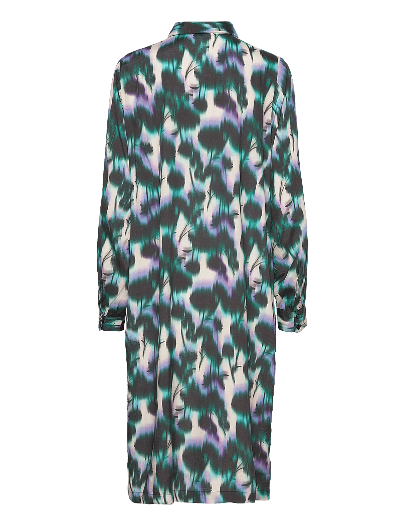 Kaffe - KAamilia Shirt Dress - skjortekjoler - digital flower print - 2