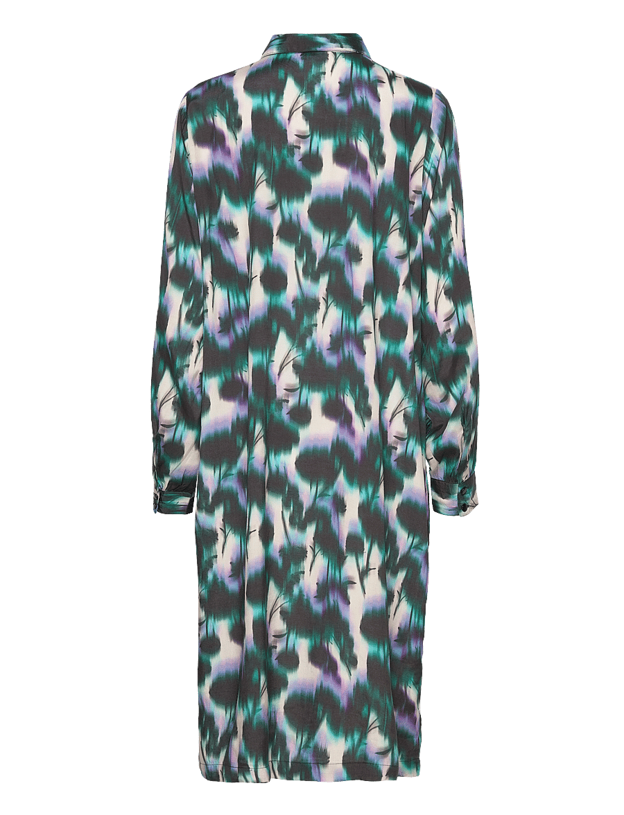 Kaffe - KAamilia Shirt Dress - skjortekjoler - digital flower print - 2