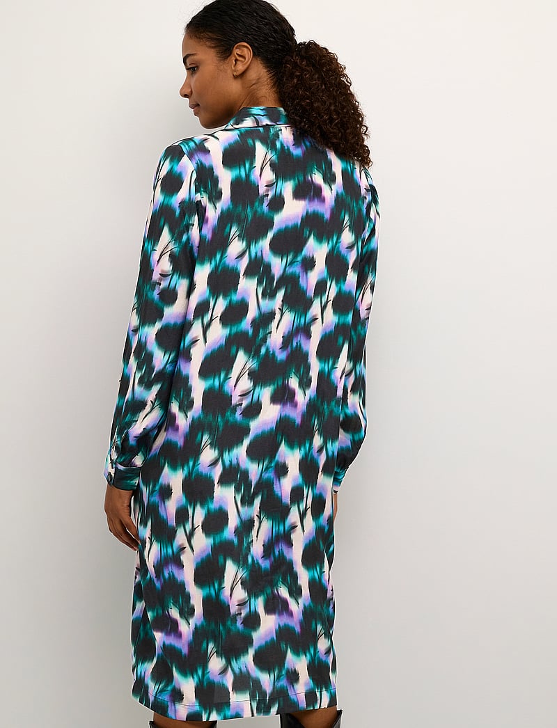 Kaffe - KAamilia Shirt Dress - skjortekjoler - digital flower print - 4